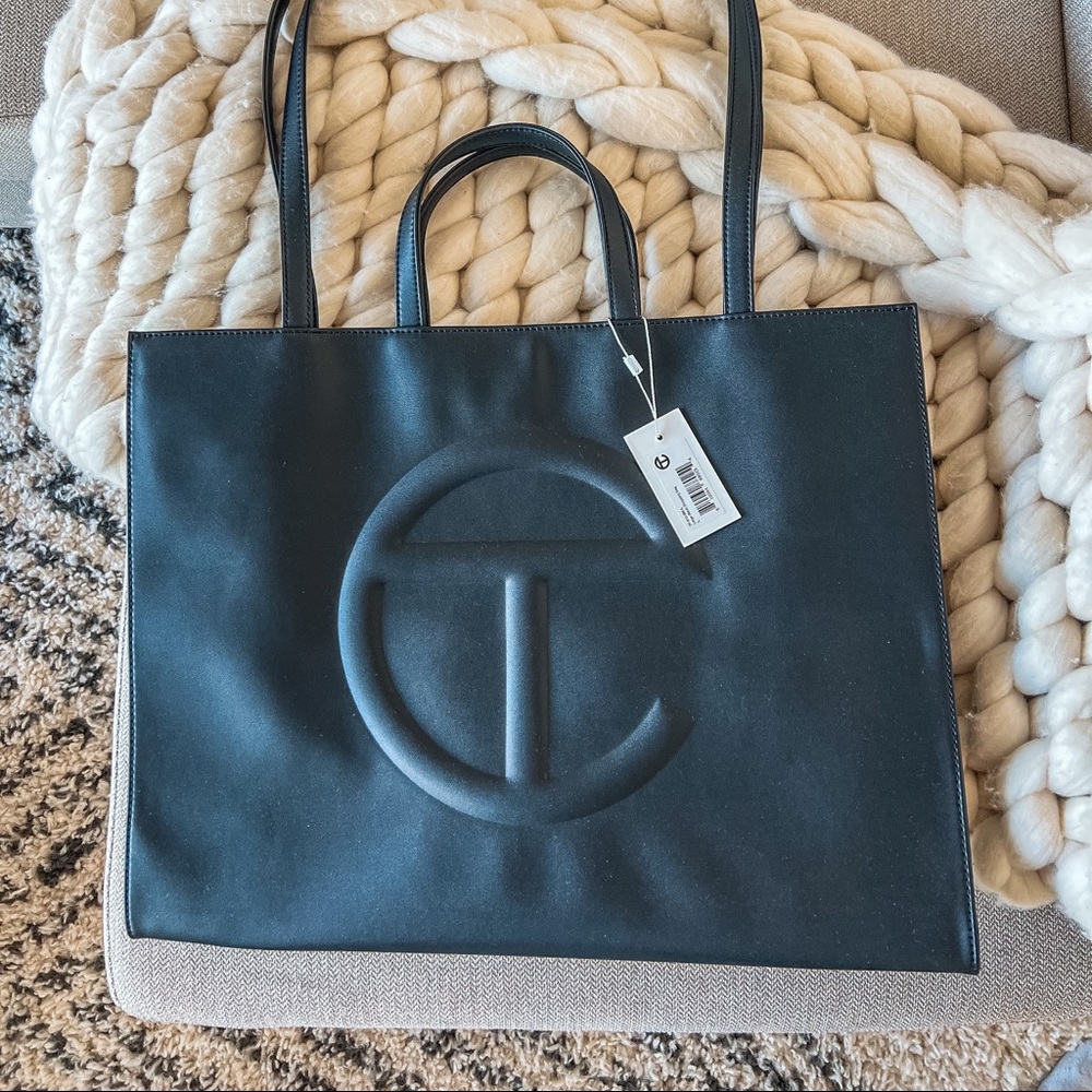 Brand New (NWT) Telfar Large Black Shopping Tote